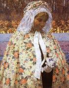 George Hitchcock The Bride oil painting